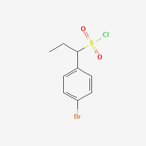 1-(4-Bromophenyl)propane-1-sulfonyl chloride