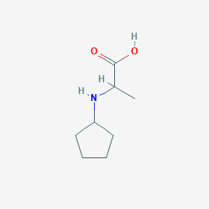 2-(Cyclopentylamino)propanoic acid