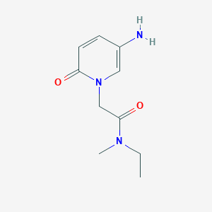 2-(5-Amino-2-oxopyridin-1(2h)-yl)-N-ethyl-N-methylacetamide