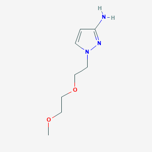 1-(2-(2-Methoxyethoxy)ethyl)-1h-pyrazol-3-amine