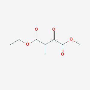 molecular formula C8H12O5 B13643040 1-Ethyl 4-methyl 2-methyl-3-oxobutanedioate CAS No. 99380-59-3