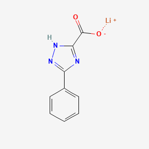 Lithium 3-phenyl-1h-1,2,4-triazole-5-carboxylate