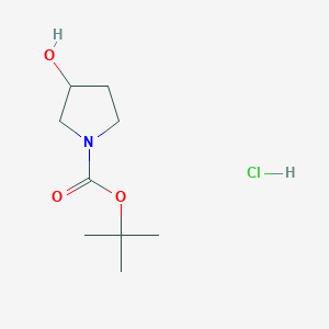 Tert-butyl 3-hydroxypyrrolidine-1-carboxylate hydrochloride