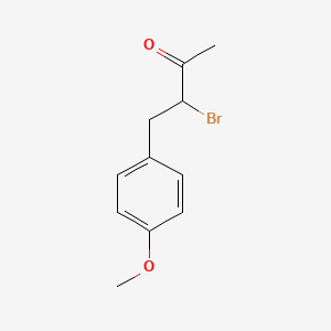 3-Bromo-4-(4-methoxyphenyl)butan-2-one