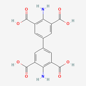 4,4'-Diamino-[1,1'-biphenyl]-3,3',5,5'-tetracarboxylic acid