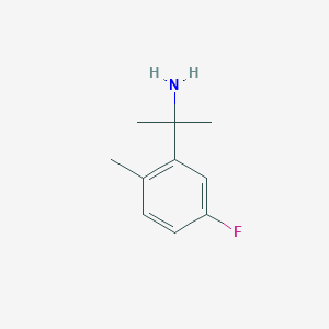 2-(5-Fluoro-2-methylphenyl)propan-2-amine