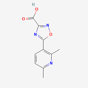 5-(2,6-Dimethylpyridin-3-yl)-1,2,4-oxadiazole-3-carboxylic acid