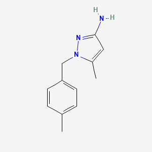 5-methyl-1-(4-methylbenzyl)-1H-pyrazol-3-amine