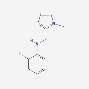 2-Iodo-N-((1-methyl-1h-pyrrol-2-yl)methyl)aniline