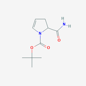 Tert-butyl 2-carbamoyl-2,3-dihydropyrrole-1-carboxylate