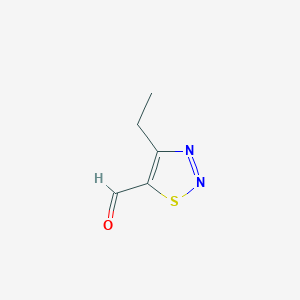 4-Ethyl-1,2,3-thiadiazole-5-carbaldehyde