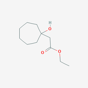 Ethyl 2-(1-hydroxycycloheptyl)acetate