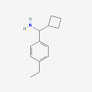 Cyclobutyl(4-ethylphenyl)methanamine