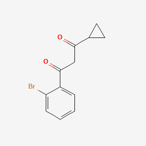 1-(2-Bromophenyl)-3-cyclopropylpropane-1,3-dione