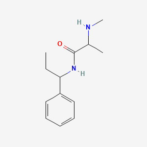 2-(methylamino)-N-(1-phenylpropyl)propanamide