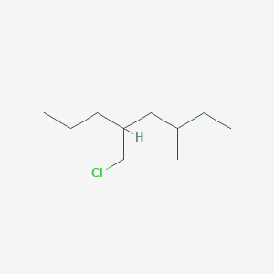 molecular formula C10H21Cl B13643534 5-(Chloromethyl)-3-methyloctane 