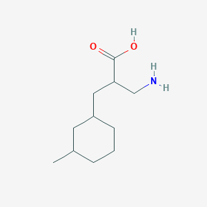 3-Amino-2-((3-methylcyclohexyl)methyl)propanoic acid