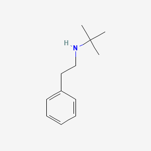 2-methyl-N-(2-phenylethyl)propan-2-amine