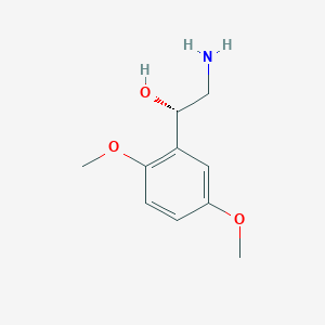 (1S)-2-amino-1-(2,5-dimethoxyphenyl)ethan-1-ol