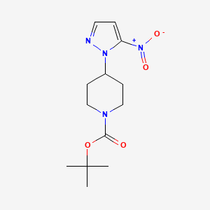 tert-butyl4-(5-nitro-1H-pyrazol-1-yl)piperidine-1-carboxylate