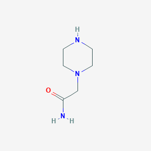 molecular formula C6H13N3O B1364376 2-(哌嗪-1-基)乙酰胺 CAS No. 55829-43-1