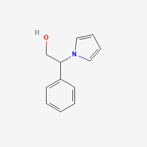 molecular formula C12H13NO B1364377 2-Phenyl-2-pyrrol-1-ylethanol 