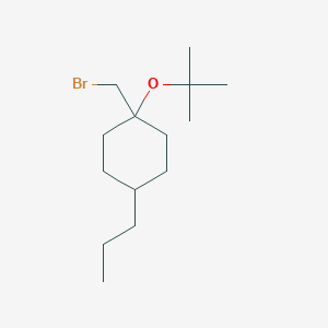 1-(Bromomethyl)-1-(tert-butoxy)-4-propylcyclohexane