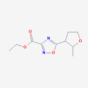 Ethyl 5-(2-methyltetrahydrofuran-3-yl)-1,2,4-oxadiazole-3-carboxylate