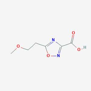 5-(2-Methoxyethyl)-1,2,4-oxadiazole-3-carboxylic acid