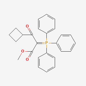 Methyl 3-cyclobutyl-3-oxo-2-(triphenyl-l5-phosphaneylidene)propanoate