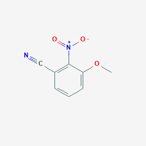 molecular formula C8H6N2O3 B136439 3-甲氧基-2-硝基苯甲腈 CAS No. 142596-50-7