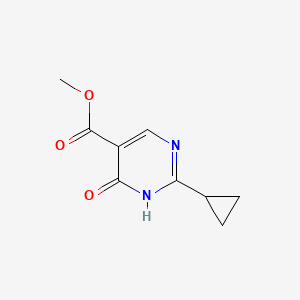 Methyl 2-cyclopropyl-1,6-dihydro-6-oxo-5-pyrimidinecarboxylate