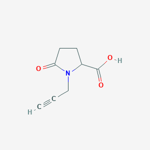 5-Oxo-1-(prop-2-yn-1-yl)pyrrolidine-2-carboxylic acid