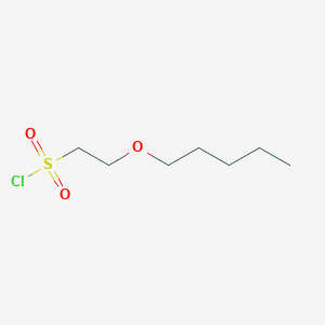 2-(Pentyloxy)ethane-1-sulfonyl chloride