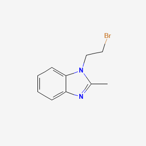 1-(2-bromoethyl)-2-methyl-1H-1,3-benzodiazole