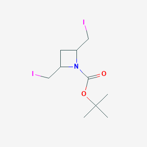 molecular formula C10H17I2NO2 B13644139 AP3Impurity5 