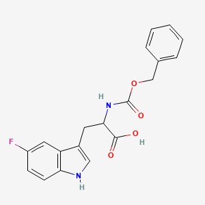 2-(((Benzyloxy)carbonyl)amino)-3-(5-fluoro-1h-indol-3-yl)propanoic acid