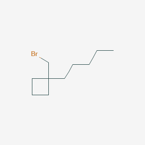 1-(Bromomethyl)-1-pentylcyclobutane