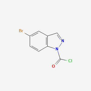 5-bromo-1H-indazole-1-carbonylchloride