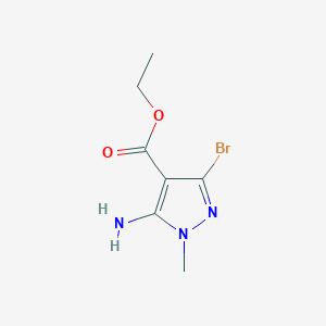 Ethyl 5-amino-3-bromo-1-methyl-1H-pyrazole-4-carboxylate