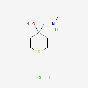 4-[(Methylamino)methyl]thian-4-olhydrochloride