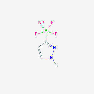 potassium trifluoro(1-methyl-1H-pyrazol-3-yl)boranuide