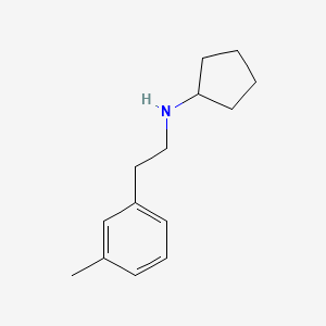 n-(3-Methylphenethyl)cyclopentanamine