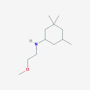 N-(2-methoxyethyl)-3,3,5-trimethylcyclohexan-1-amine