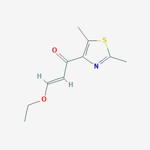 1-(2,5-Dimethylthiazol-4-yl)-3-ethoxyprop-2-en-1-one