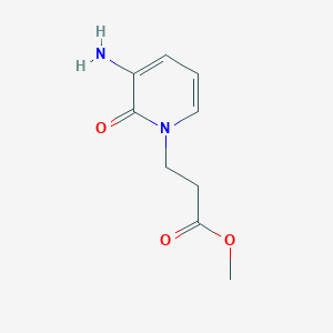 Methyl 3-(3-amino-2-oxopyridin-1(2h)-yl)propanoate