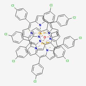 Iron(III)meso-tetrakis(4-chlorophenyl)porphine-|I-oxodimer