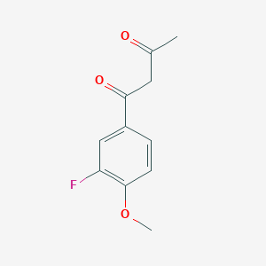 1-(3-Fluoro-4-methoxyphenyl)butane-1,3-dione