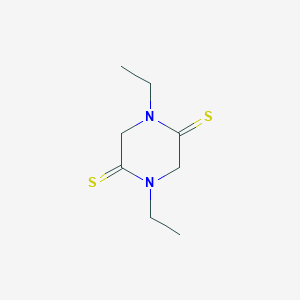 molecular formula C8H14N2S2 B136445 1,4-Diethylpiperazine-2,5-dithione CAS No. 148306-25-6
