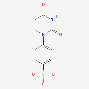 4-(2,4-Dioxohexahydropyrimidin-1-yl)benzenesulfonyl fluoride